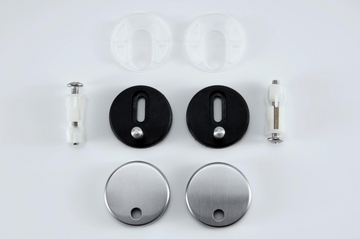 TODOT 2 Pièce Vis de Siège de Toilette, Vis D'expansion pour Couvercle de Toilette, Fixation Abattant WC Convient Sièges de Toilette Standard, Universel
