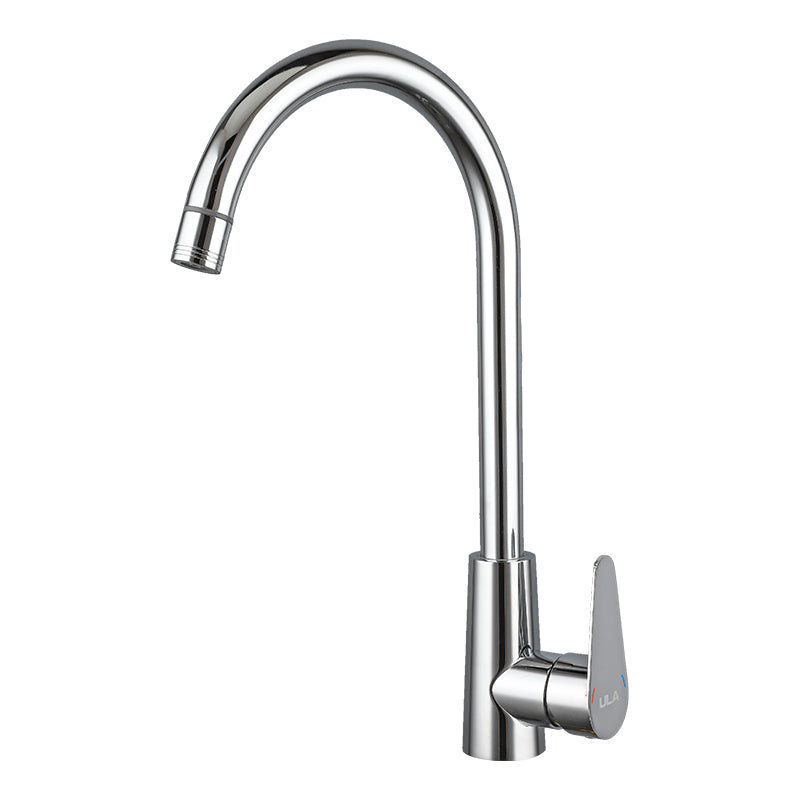 Robinet de cuisine en acier inoxydable résistant rotatif à 360 degrés, avec 2 modes de Spray, robinet d'eau chaude et froide - A1117