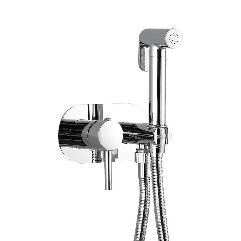 Brass Bidet Sprayer, Toilet Hand Shower Kit for Personal Hygiene, Toilet Cleaning, Hot and Cold Water Mixer - A5088