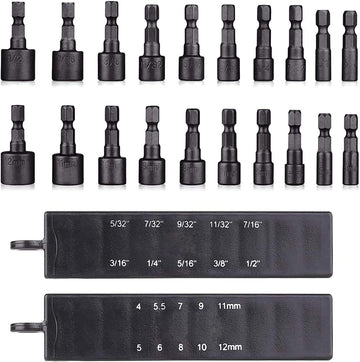 Socket Screwdriver Bit Sets with Chrome Vanadium Steel, Socket and Socket Set- PNDB1A